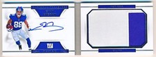 2017 National Treasures Evan Engram RPA Booklet Patch Auto Rc #RJB-EE (66/99)