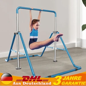 Barra horizontal niños jardín aparato de gimnasia aparatos de entrenamiento altura ajustable - Imagen 1 de 7