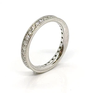 Memoire Ring 585er Weißgold ca.1,55 Ct Diamanten im Brillantschliff GR 67 - Bild 1 von 9