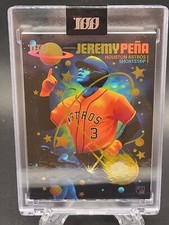 Jeremy Pena RC rookie card 2022 Topps Project 100 #055 Arno Kiss FOIL #'d /299