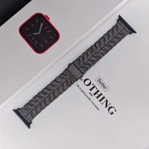 For Apple Watch Ultra SE Series1-7 Strap Zinc Alloy Watchband 38/40/44/45/49mm - Bild 1 von 12