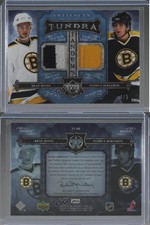 2006 Upper Deck Artifacts Tundra Tandems Platinum /5 Brad Boyes Patrice Bergeron