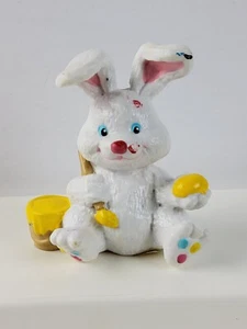Vintage Easter Bunny PVC Applause Herman Goelitz Jelly Bean Rabbit Figure 2.5" - Picture 1 of 5