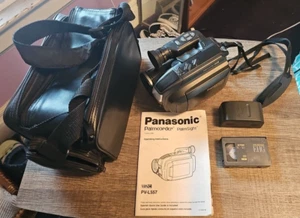 Panasonic Palmcorder Palm Sight PV-L557 UNTESTED FOR PARTS OR REPAIR - Picture 1 of 8