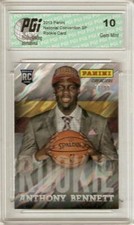 Anthony Bennett 2013 Panini Lava National Conv. Only 99 Made Rookie Card PGI 10