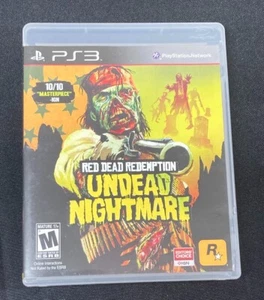 Red Dead Redemption Undead Nightmare per PlayStation 3 PS3 in custodia originale - Foto 1 di 3