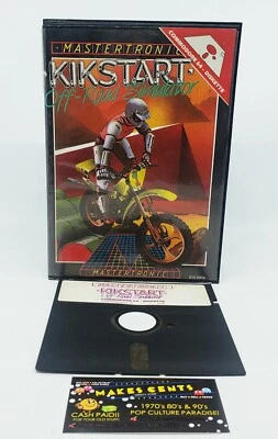 Kikstart Off-Road Simulater ICD 0056 Mastertronic - C64 Commodore 64 Disk - Image 1 of 3