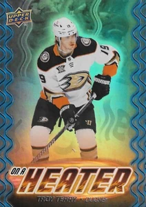 2024-25 Upper Deck Series 2 - On a Heater Troy Terry #OH-4 - Anaheim Ducks - Picture 1 of 4