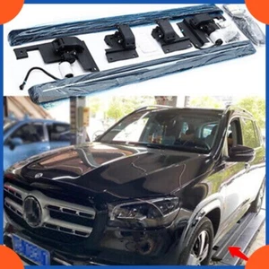 Deployable Running Board Side Steps Bar Fits For  Benz GLS X167 2020 2021 2024 - Foto 1 di 8