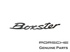 Produktbild - Porsche Boxster (1997-2004) Emblem Zoll Schwarz für Koffer Deckel Neu Original