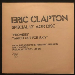 ERIC CLAPTON Promises Album EP 1978 RSO 1st RPO-1005 - EX/EX+ Promo White Label - Picture 1 of 5