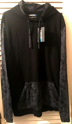 Sudadera con Capucha Tony Hawk Tye Dye Negra/Gris, Suave Ligera, Para Hombre Jóvenes XL, NUEVA CON ETIQUETAS Foto 1 de 4