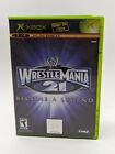 WWE WrestleMania 21 (Microsoft Xbox, 2005) Complete Tested & Working