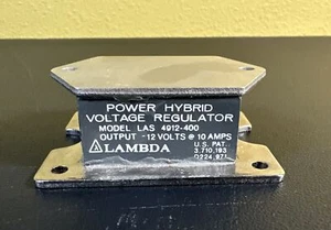 LAMDA LAS 4912-400 Power Hybrid Voltage Regulator (untested) - Picture 1 of 6