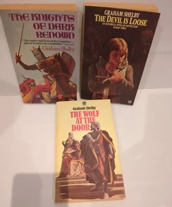 3 x Graham Shelby vintage Fontana paperback historical novels 12th Century  - Bild 1 von 5