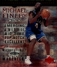 1999-00 Upper Deck Now Showing Mavericks Basketball Card #NS6 Michael Finley