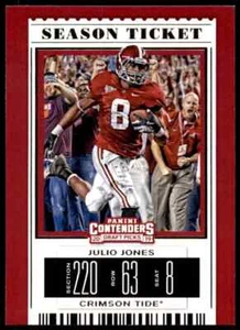 2019 Panini Contenders Draft Picks Collegiate #56 Julio Jones (ALABAMA) - Picture 1 of 1