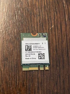 792202-003 GENUINE HP WIRELESS CARD RTL8188EE HW-02 Fw:00 Rev:02 - Picture 1 of 2