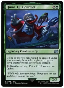 Quina, Qu Gourmet - 0194 - Final Fantasy - Magic The Gathering - Casi nuevo/muy bueno - Imagen 1 de 1