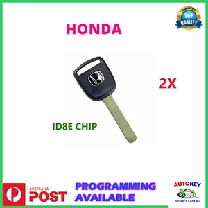 HONDA TRANSPONDER CHIP KEY 2X - CHIP 8E - Foto 1 di 1
