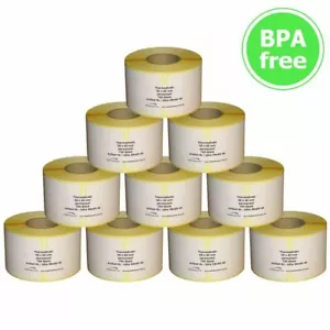 Thermoetiketten für BIZERBA - 58 x 60 mm - 10 bis 30 Rollen - Hülse 40 mm - Bild 1 von 1