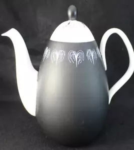 Foley DOMINO Coffee Pot with Lid Bone China GREAT CONDITION - Picture 1 of 6