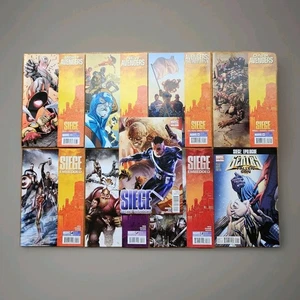 Lot Of 9 Marvel SIEGE Comic Books EMBEDDED 2-4 MIGHTY AVENGERS #36 NEW UNREAD  - Picture 1 of 6
