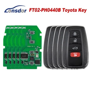 LONSDOR FT02-PH0440B 312/314MHz for Toyota RAV4 Avalon Camry 2018-2021 Smart Key - Picture 1 of 16