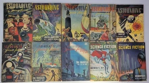RARE Vintage Astounding Science Fiction Pulp Magazine 1946 - 10 Volumes - Bild 1 von 12