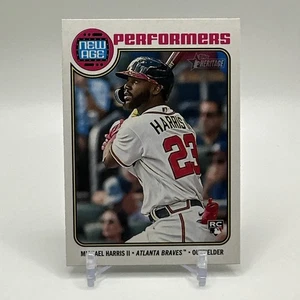 2023 Topps Heritage Baseball New Age Performers Michael Harris III - Braves  - Picture 1 of 2