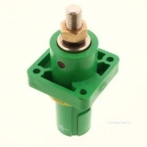 Phase 3 Powersafe SPD-E-GN-T5 Male Panel Mount Drain Earth Green 500A Contact - Picture 1 of 5