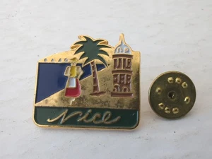 Nice France Lapel Hat Jacket Pin - Picture 1 of 2