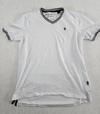 Camiseta Lions Crest by English Laundry Para Hombre Mediana Blanca Cuello en V Manga Corta Foto 1 de 4