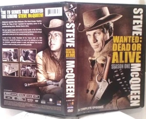 Wanted Dead or Alive Season 1 (DVD, 2009, 4-Disc) 1 View, No Scratches Free Ship - Picture 1 of 4