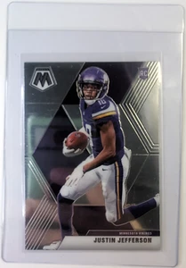 2020 Mosaic Justin Jefferson RC Rookie #209, GSC Gem Mint 10, Quick Grade - Picture 1 of 2