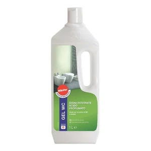 Detergente Disincrostante Bagno Gel WC da 1 Lt Klinfor Pulizia Professionale - Foto 1 di 2
