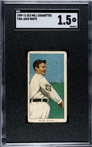 1909-11 T206 - Jack White - OLD MILL - SGC 1.5 FR - Picture 1 of 2