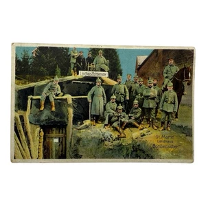GERMANY, Postcard, St.Martin Landhaus Bombensicher, WWI 1912 - Picture 1 of 2