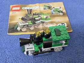 LEGO SET # 4837 MODEL TRAIN SET MINI TRAIN With Manual