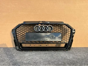 AUDI A3 S LINE SE 8V FACELIFT 2016-2019 STOßSTANGE VORNE GITTER GRILL RS STYLE NR2 - Bild 1 von 11