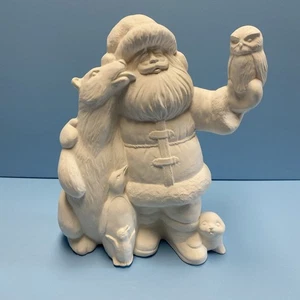Gare Polar Santa Keramik Biskuit fertig zum Bemalen - Bild 1 von 9