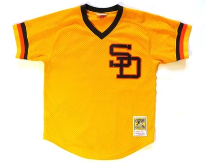 Camiseta de béisbol de los Padres de San Diego colección Tony Gwynn Cooperstown  Foto 1 de 4