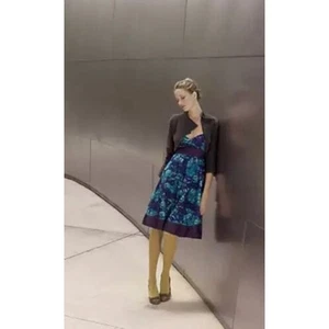 Abito floreale senza maniche in lega ANTHROPOLOGIE MOULINETTE SOEURS tg 8 nuovo senza etichette - Foto 1 di 8