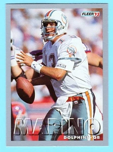Dan Marino 93 Fleer # 278 Miami Dolphin's - Picture 1 of 2