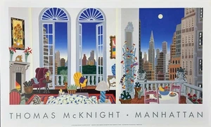 Thomas McKnight • 'Manhattan (Fantasy)' Print - New!! - Picture 1 of 1