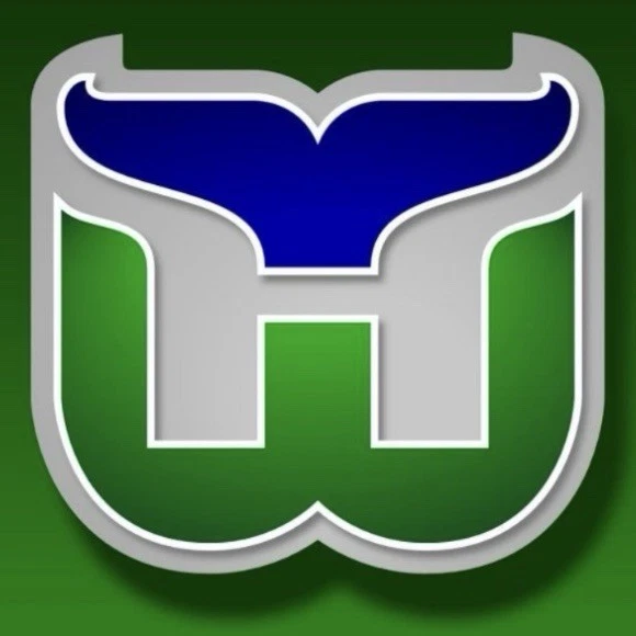 1986-87 Hartford Whalers Hockey Thomas' Junior Whalers Team Issued Postcards - Image 1 of 1