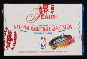 Baloncesto Flair NBA Flair 2004-05 sellado de fábrica sin abrir caja de pasatiempos - Imagen 1 de 4