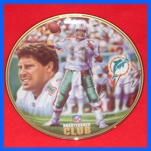 DAN MARINO Bradford Wechselteller 8" MIAMI DOLPHINS. Seltenes Sammlerstück - Bild 1 von 5