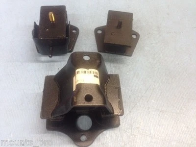 Motor Mount & Trans Mount Set 3PCS for 90-93 Dodge Ram 50 Truck 2.4L Auto 4WD - Image 1 of 4