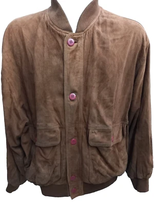 Giacca in renna usato uomo man marrone Tg 50 XXC09L - Immagine 1 di 4